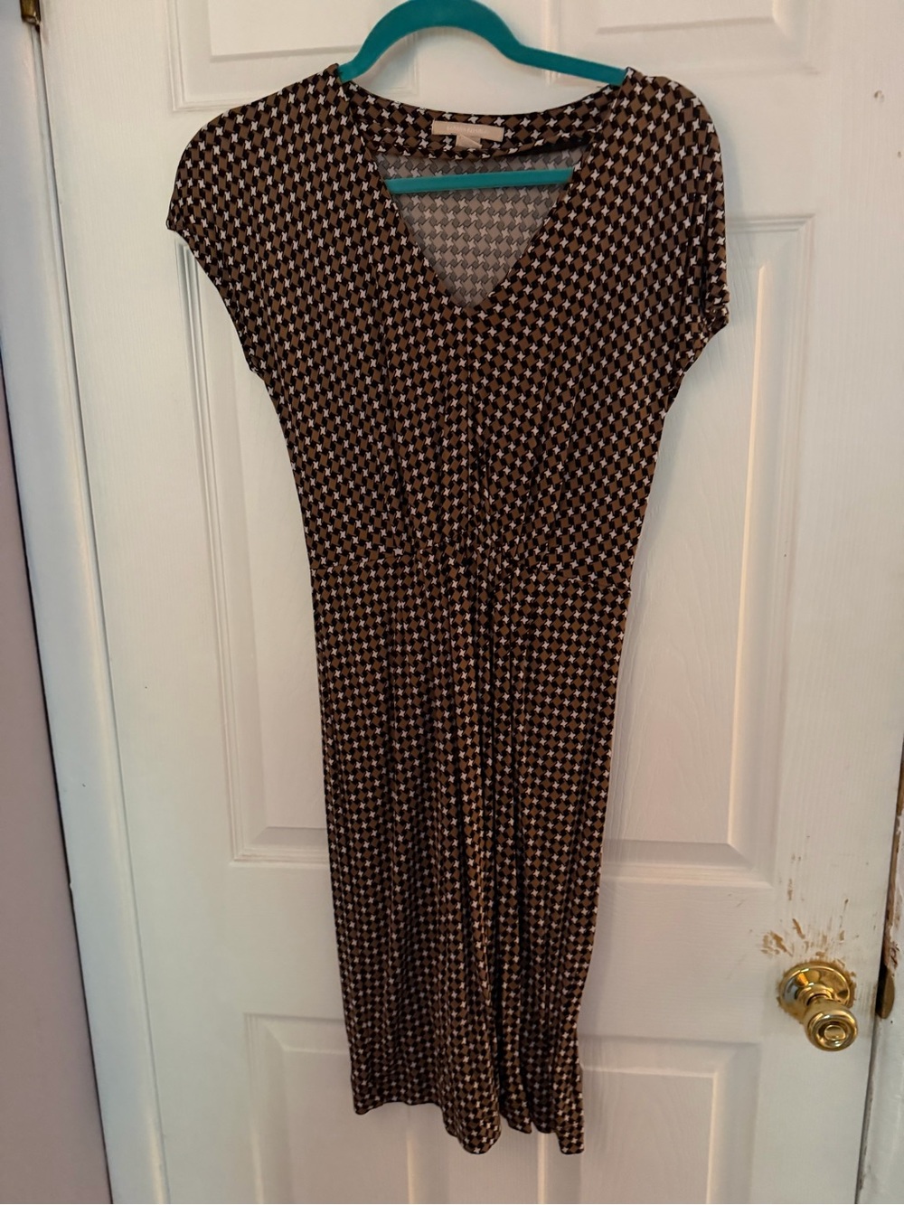 Banana Republic Geometric Print Dress Size S